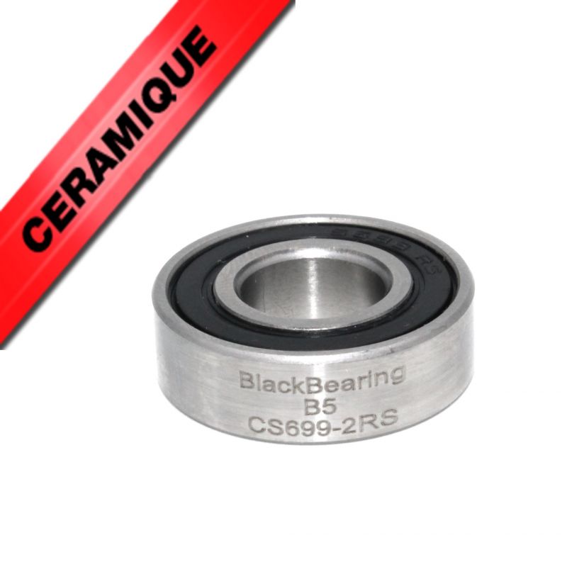 BLACK BEARING Céramique - Roulement 699-2RS