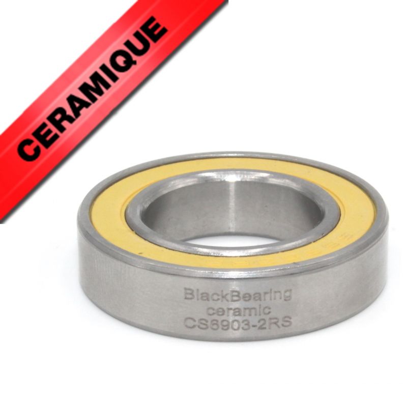 BLACK BEARING Céramique - Roulement 6903-2RS