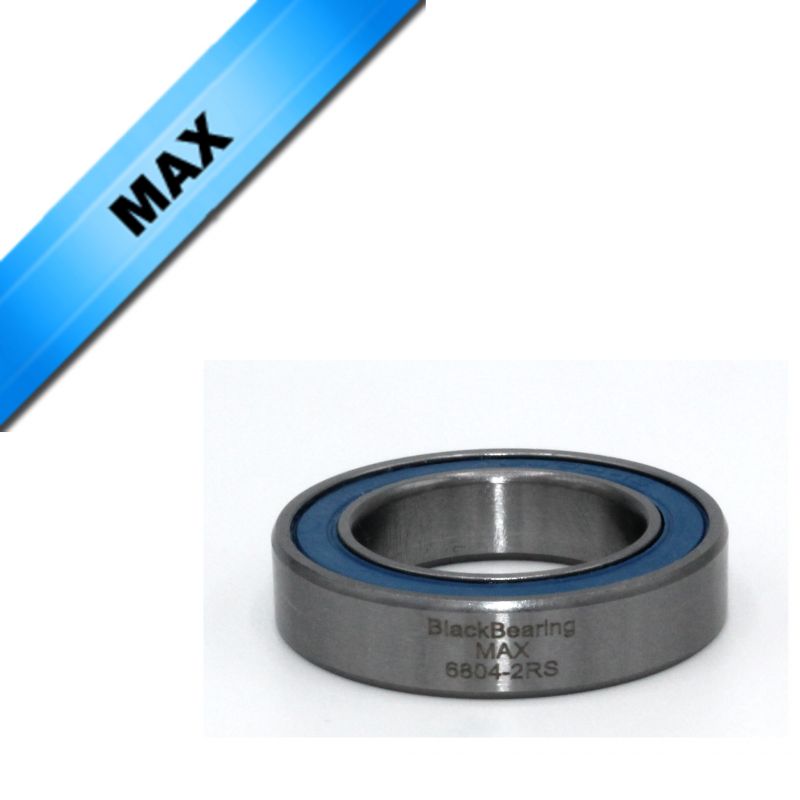 BLACK BEARING roulement 61804-2RS / 6804-2RS MAX