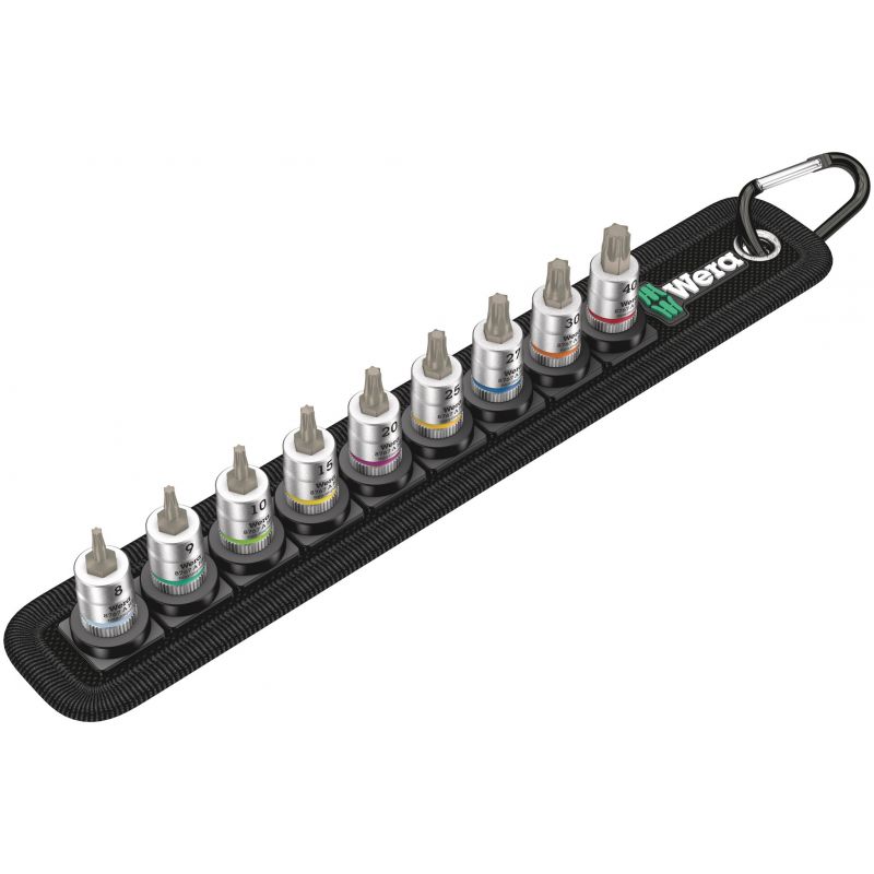 Wera - Set d'Embouts Belt A 3 Torx HF Zyklop avec Fonction de Maintien