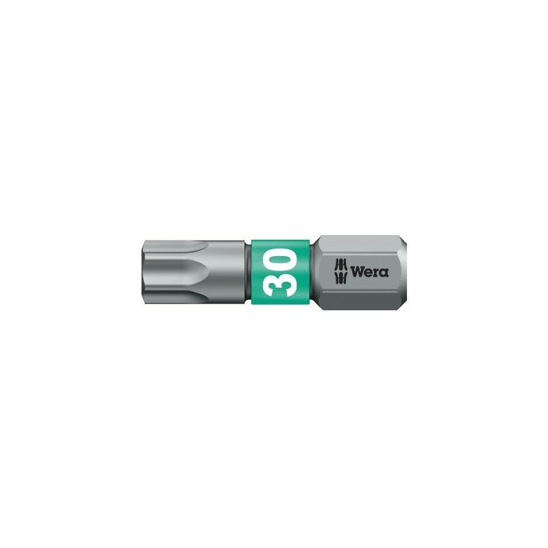 Wera-Embout BiTorsion extra rigide p.vis TORX-867/1 BTZ TORX 30 x 25 