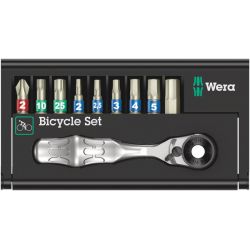 Wera-Etui d'embouts, acier inox. et Mini-Cliquet-Bicycle Set 9