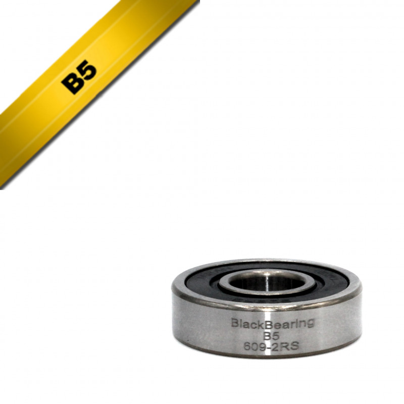 Roulement B5 - BLACKBEARING - 609 2rs