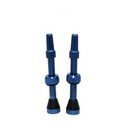 CAPTAIN PROTECT - valves alu. 44 mm - bleu