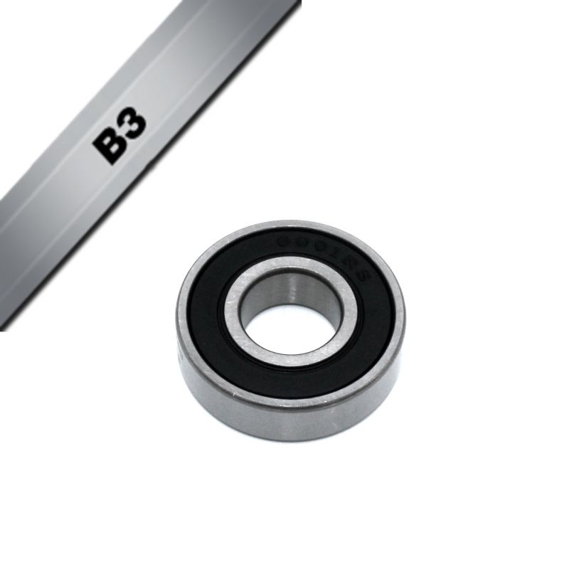 Roulement B3 - BLACKBEARING - 6001-2rs