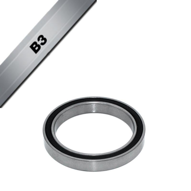 Roulement B3 - BLACKBEARING - 61808-2rs / 6808-2rs