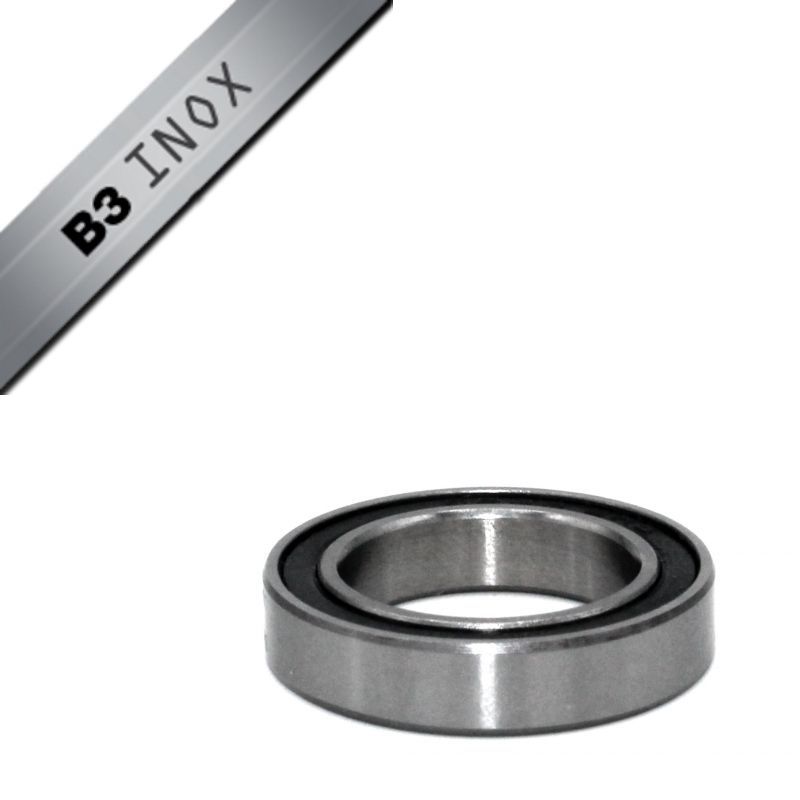 Rouement B3 inox - BLACKBEARING - 61803-2rs / 6803-2rs