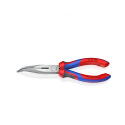 Knipex - pince à bec demi ronde 200 mm coudée