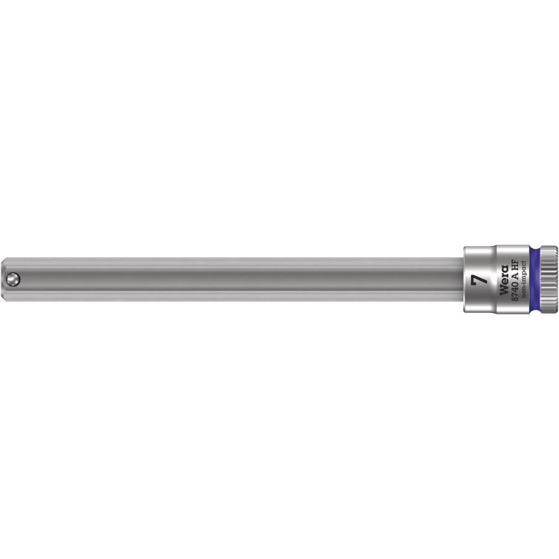 Wera-embout allen long 7 mm - 1/4"